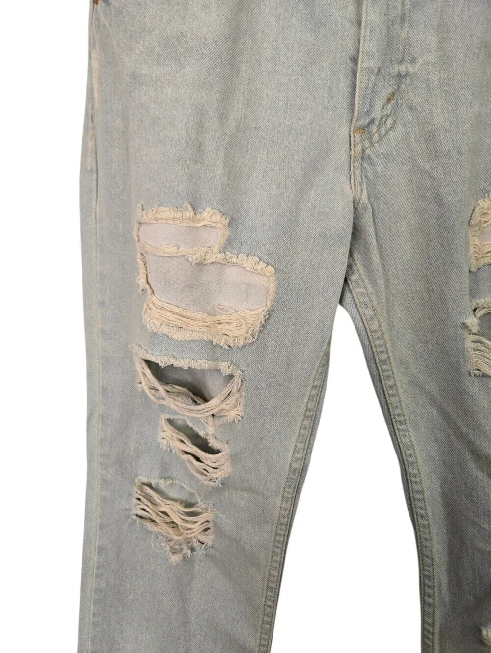 Levi’s 511 Distressed Jeans W32 L30 Light Wash Ripped Denim